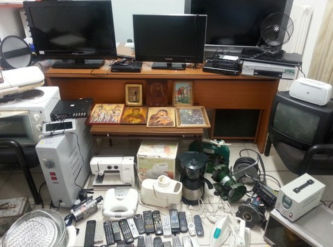 Δύο μεσήλικες διέρρηξαν σπίτια και εκκλησίες στη Βοιωτία