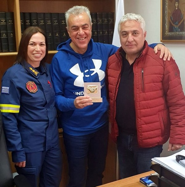 ΧΑΛΚΙΔΑ: Αποχώρησε από την υπηρεσία ο πυροσβέστης Γιώργος Μόρτος μετά από 35 χρόνια