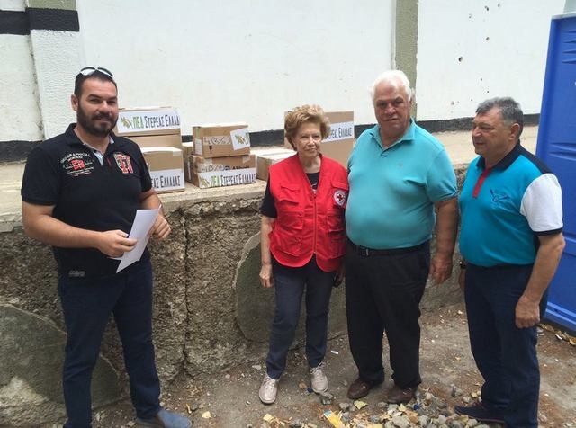 Παράδοση φαρμάκων στα Κέντρα Φιλοξενίας προσφύγων της Στερεάς Ελλάδας