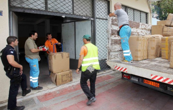 Η Αστυνομία κατάσχεσε ένα φορτηγό με προϊόντα-μαϊμού