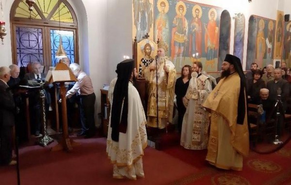 Με λαμπρότητα τιμήθηκε η μνήμη της Αγίας Βαρβάρας στη Χαλκίδα