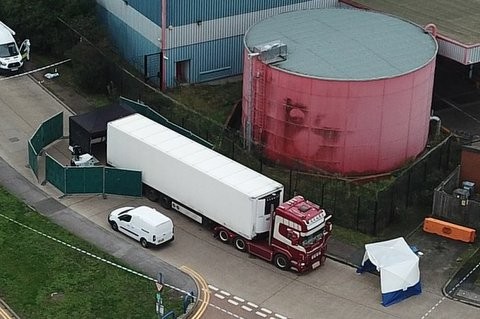 Έσεξ: Οι 39 μετανάστες πάγωσαν στους -25 βαθμούς μέσα στο κοντέινερ