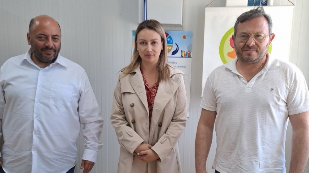 ΧΑΛΚΙΔΑ: Επίσκεψη Καζάνη στα Εργαστήρια Ειδικής Επαγγελματικής Εκπαίδευσης και Κατάρτισης