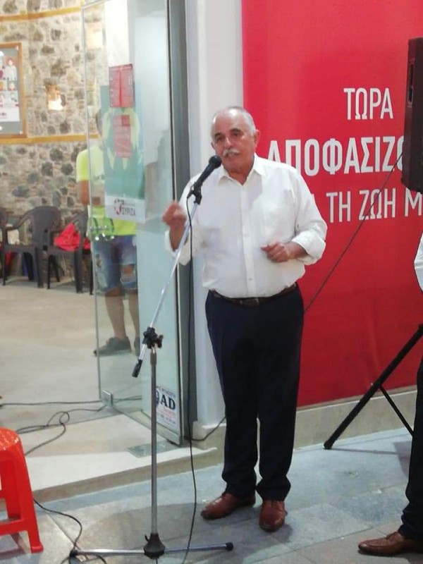 Σαρώνει την Εύβοια με ένα σύνθημα ο υποψήφιος βουλευτής Τάσος Πρατσόλης