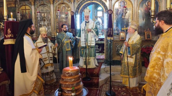 ΒΑΣΙΛΙΚΟ ΧΑΛΚΙΔΑΣ: Αρχιερατικό Συλλείτουργο προς τιμήν του Αγίου Αντωνίου