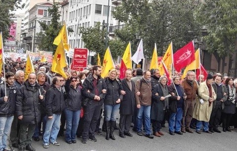 Η Λαϊκή Ενότητα Εύβοιας παρούσα στο συλλαλητήριο του Σαββάτου