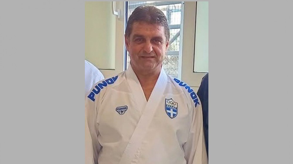 Θλίψη για τον γνωστό προπονητή καράτε Παναγιώτη Ανδρεσάκη