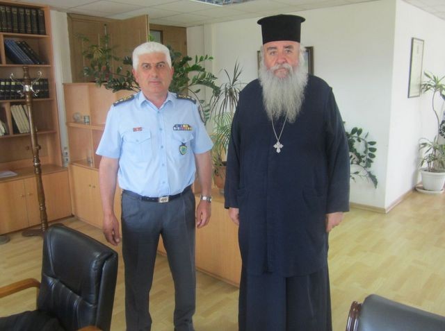 Ο Προϊστάμενος της Θρησκευτικής Υπηρεσίας της Ελληνικής Αστυνομίας στη Στερεά Ελλάδα
