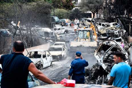 Κατέληξε 26χρονη εγκαυματίας από τη φωτιά στο Μάτι