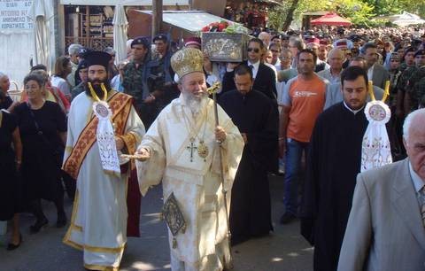 Μεγάλη γιορτή στο Προκόπι για την επέτειο των εγκαινίων του ιερού ναού
