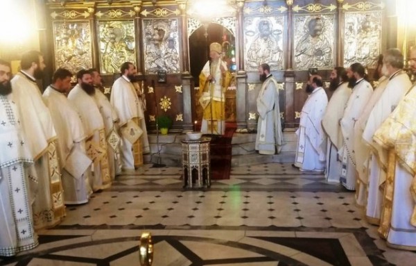 Ο Μητροπολίτης στον Άγιο Νικόλαο για τη γιορτή του Οσίου Φιλόθεου