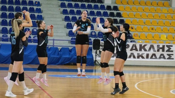 ΗΡΑΚΛΗΣ ΧΑΛΚΙΔΑΣ-ΔΑΣ ΑΡΑΦΗΝ 3-0: Πρώτη εντός έδρας ροπαλιά στη β' φάση