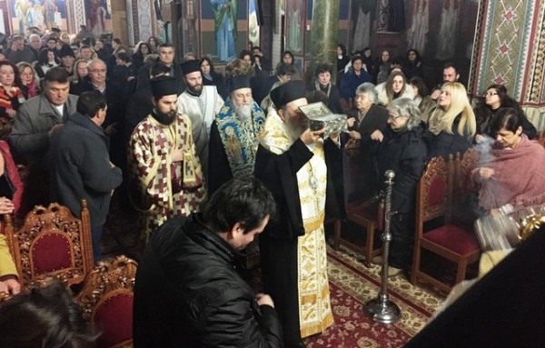 Η Χαλκίδα υποδέχτηκε τα λείψανα των Αγίων Ραφαήλ, Νικολάου και Ειρήνης