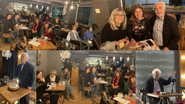 Δύο τυχεροί στην κοπή της βασιλόπιτας της Ομάδας Ανάγνωσης Χαλκίδας