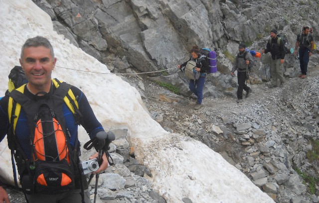 Ανάβαση στην κορυφή του Ολύμπου από οκτώ Χαλκιδέους ορειβάτες
