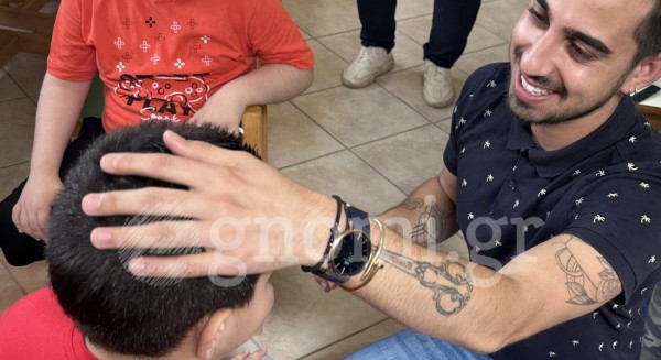 Καλλωπισμός στα παιδιά του Ειδικού Νηπιαγωγείου