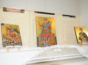 Έκθεση Αγιογραφίας με εικόνες του Αγίου Δημητρίου