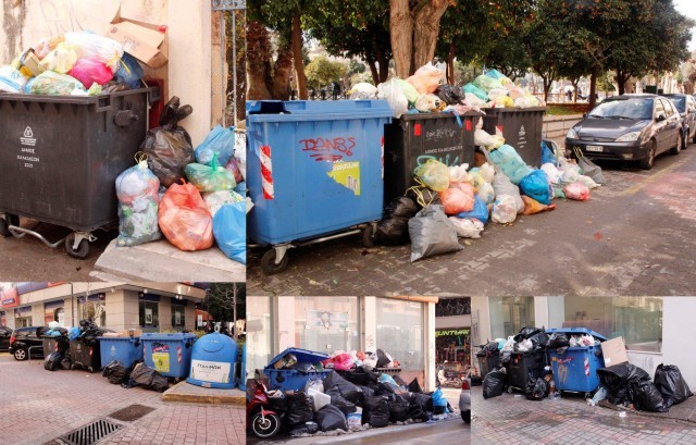 ΧΑΛΚΙΔΑ: Τα χιόνια έλιωσαν και φάνηκαν τα βουνά από τα σκουπίδια