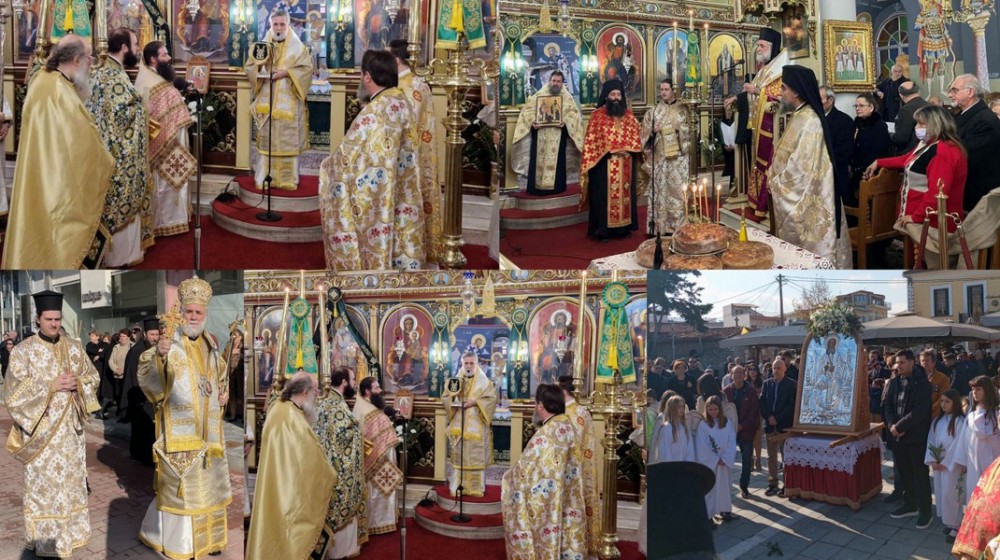 ΙΣΤΙΑΙΑ: Λαμπρός εορτασμός για τον πολιούχο της πόλης Άγιο Αθανάσιο