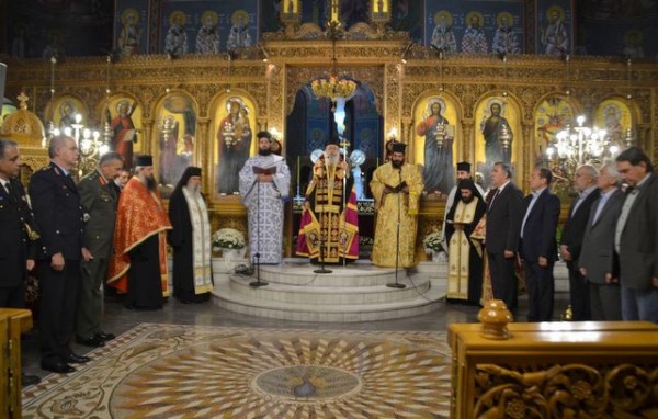 ΧΑΛΚΙΔΑ: Δοξολογία για τους απόστρατους αστυνομικούς στον ιερό ναό Αγίου Δημητρίου
