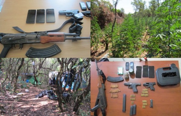 ΦΩΚΙΔΑ: Πάνοπλοι δραπέτες φυλακών με καλάσνικοφ φύλαγαν φυτεία με χασισόδενδρα