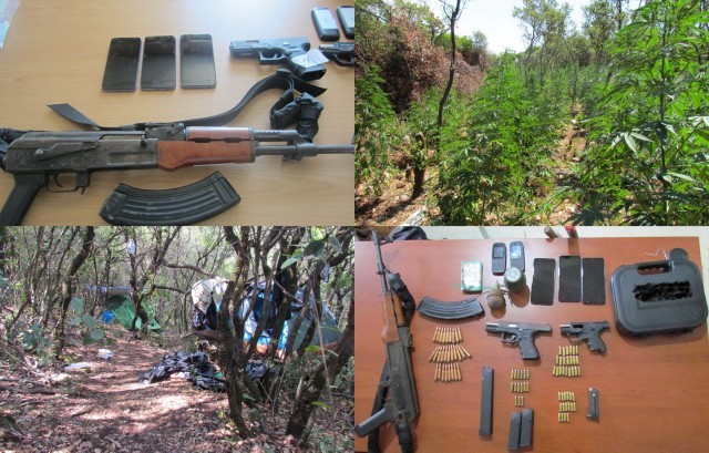 ΦΩΚΙΔΑ: Πάνοπλοι δραπέτες φυλακών με καλάσνικοφ φύλαγαν φυτεία με χασισόδενδρα