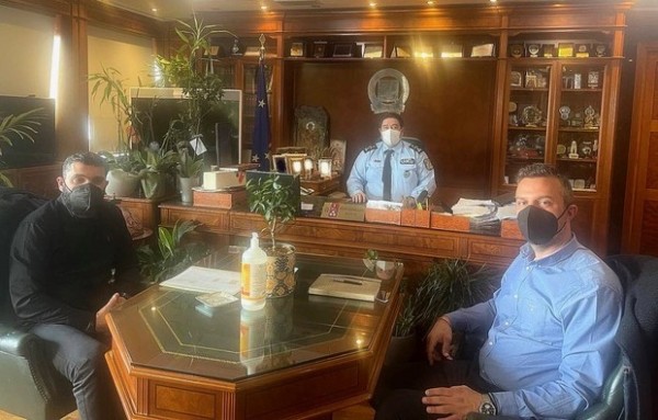 Με αίτημα για νέα στέγη πήγε στον Αρχηγό της Αστυνομίας το προεδρείο της Ένωσης Αστυνομικών Υπαλλήλων Ευβοίας