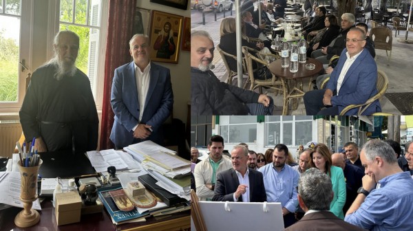 Διήμερη περιοδεία στην Κύμη από τον Θανάση Ζεμπίλη