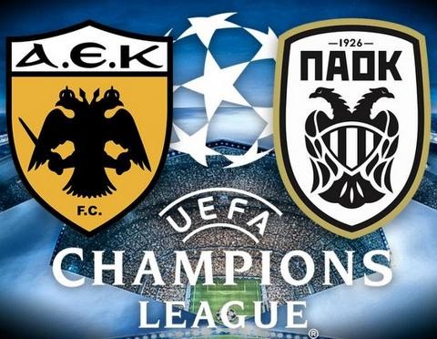 CHAMPIONS LEAGUE: Στη μάχη του γ' προκριματικού γύρου ρίχνονται ΠΑΟΚ και ΑΕΚ