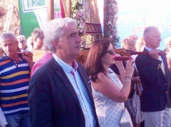 Ο Σίμος Κεδίκογλου στη Λίμνη για τον εορτασμό της Παναγίας
