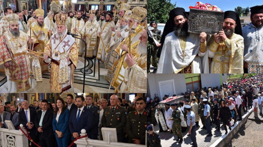 ΠΡΟΚΟΠΙ ΕΥΒΟΙΑΣ: Πανήγυρη με 9 Αρχιερείς στον Όσιο Ιωάννη τον Ρώσο (VIDEO)