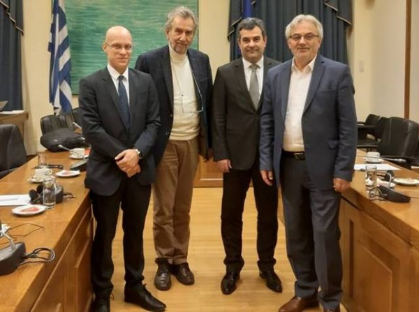 Ο Γιώργος Ακριώτης συναντήθηκε με τον πρέσβη της Γεωργίας στην Αθήνα
