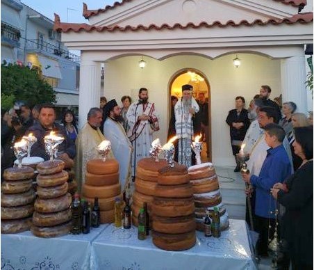 ΒΑΣΙΛΙΚΟ: Στην αρτοκλασία για τον Άγιο Χριστόφορο ο Μητροπολίτης