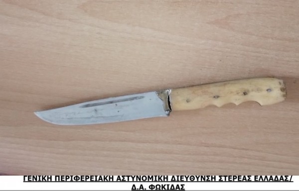 ΑΜΦΙΣΣΑ: Έπαθε αμόκ μπροστά σε φλεγόμενο οίκημα και επιτέθηκε με μαχαίρι σε αστυνομικούς που είχαν πάει για βοήθεια