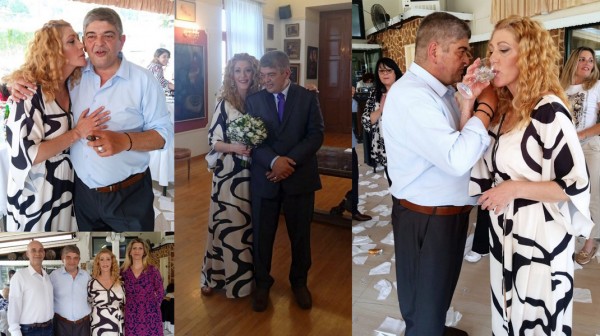 ΧΑΛΚΙΔΑ: Μετά την προαγωγή ήρθε και ο γάμος για τον ταξίαρχο της Αστυνομίας Κώστα Αγιασοφίτη