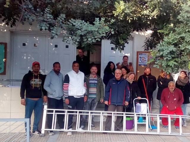 Ξεκίνησε φρεσκάρισμα στο Εργατικό Κέντρο Εύβοιας