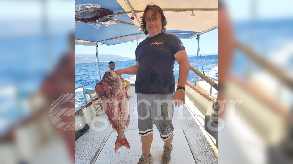 ΕΡΕΤΡΙΑ: Ψαριά-ρεκόρ από τον Γιάννη Ευαγγελίου