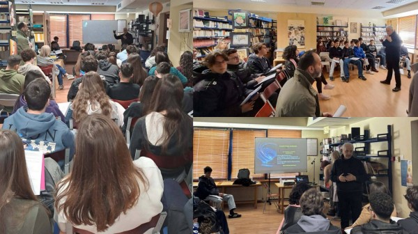 Εκπαιδευτική συνεδρία στο 1ο Πρότυπο ΓΕΛ Χαλκίδας με τον Δρ. Αντώνιο Αντωνίου