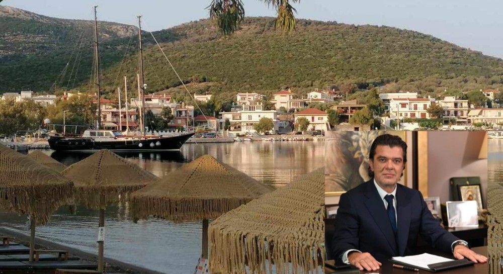 ΕΥΒΟΙΑ: Ο πρώην βουλευτής Ανδρέας Πάτσης κάνει διακοπές στον Αλμυροπόταμο με ιστιοφόρο