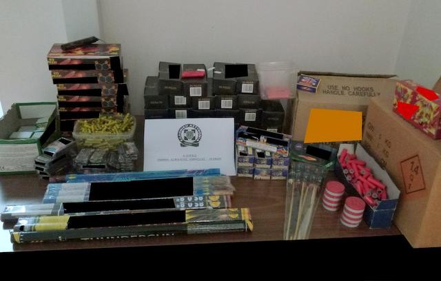 ΣΤΕΡΕΑ ΕΛΛΑΔΑ: Κατασχέθηκαν χιλιάδες βεγγαλικά και κροτίδες σε δύο καταστήματα