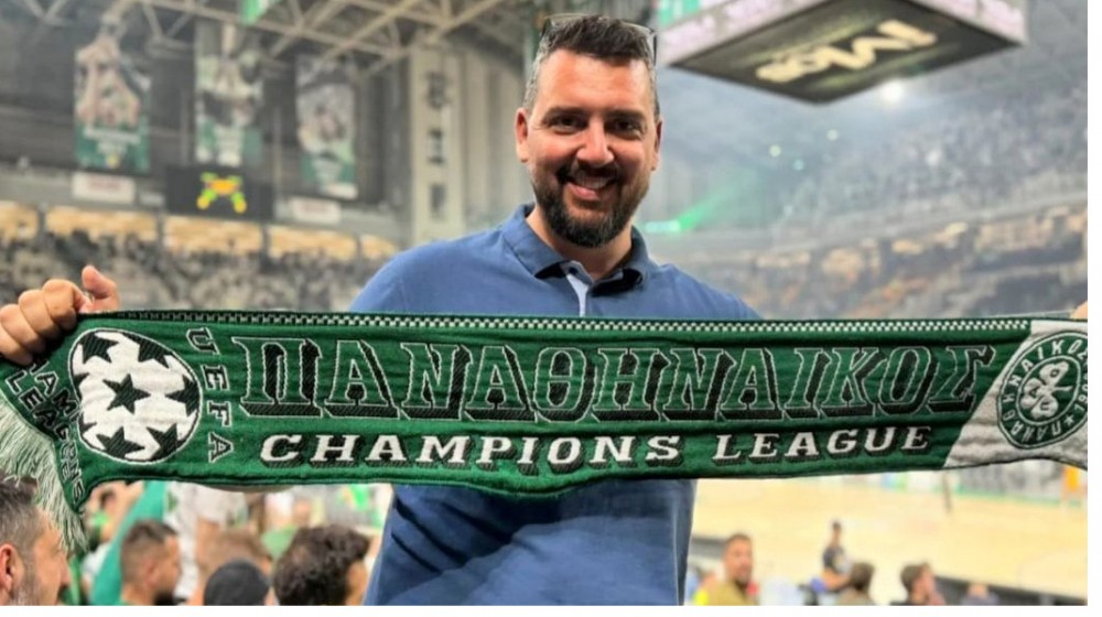 Στο ΟΑΚΑ ο Χαλκιδέος Κώστας Τσάμαρης για τον κρίσιμο αγώνα του Παναθηναϊκού με την Μακάμπι