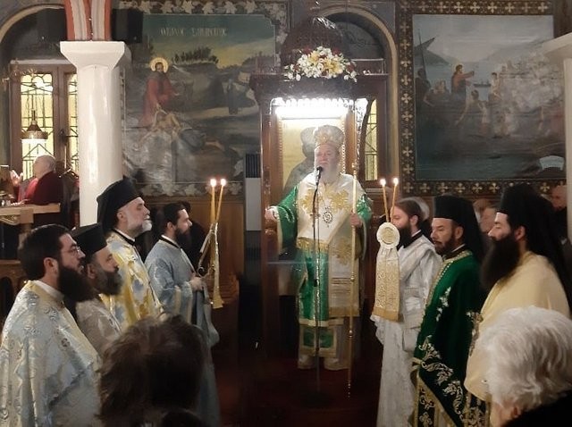 ΧΑΛΚΙΔΑ: Διήμερη γιορτή παρουσία του Μητροπολίτη στον ιερό ναό του Αγίου Ιωάννη