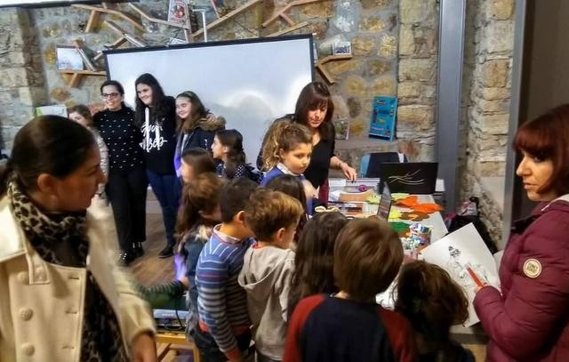 Παρουσίαση βιβλίου στην Παιδική Βιβλιοθήκη Αιδηψού