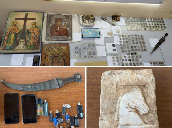 ΧΑΛΚΙΔΑ: Εξιχνιάστηκε υπόθεση παράνομης αγοραπωλησίας αρχαίων - Έπιασαν τον πωλητή και τον προμηθευτή του