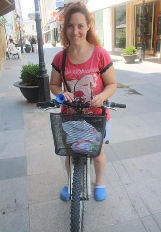 Κλασικό κλάξον διαθέτει το ποδήλατο της Γιάννας