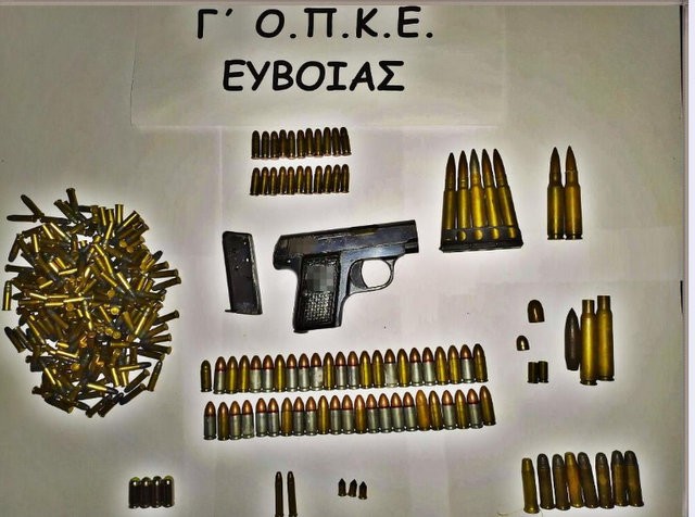 ΙΣΤΙΑΙΑ: Συνελήφθη 40χρονος για παράνομη κατοχή όπλου και φυσιγγίων