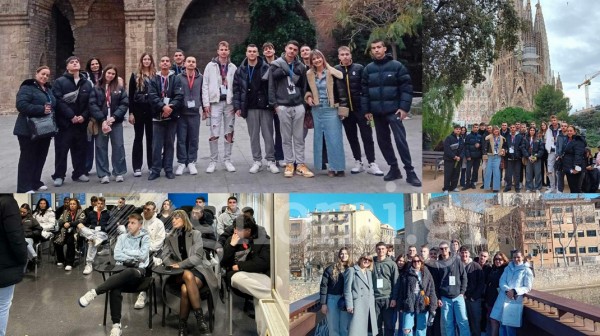 2ο ΕΠΑΛ ΧΑΛΚΙΔΑΣ: Μαθητές του σχολείου ταξίδεψαν στην Βαρκελώνη και αποκόμισαν σπάνιες εμπειρίες