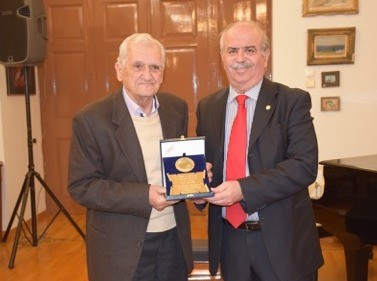 Ο Δήμος Χαλκιδέων τίμησε τον ποιητή Τίτο Πατρίκιο