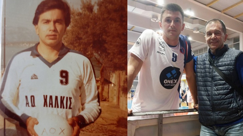 ΚΩΣΤΑΣ ΚΑΙ ΦΑΝΗΣ ΡΟΥΣΟΠΟΥΛΟΣ: Πατέρας και γιος με τον ίδιο αριθμό στη φανέλα