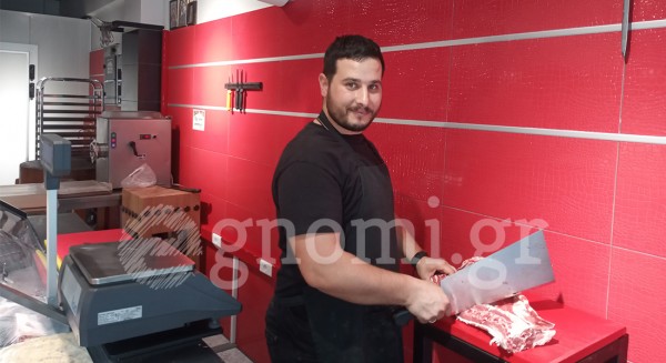 ΓΙΑΝΝΗΣ ΜΑΡΛΑΣΗΣ - ΤΣΟΥΚΑΛΙ: Ολα έτοιμα για τα εγκαίνια του νέου κρεοπωλείου